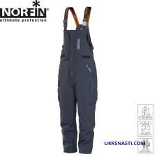 Полукомбинезон Norfin Rebel Pro Pants Gray размер M